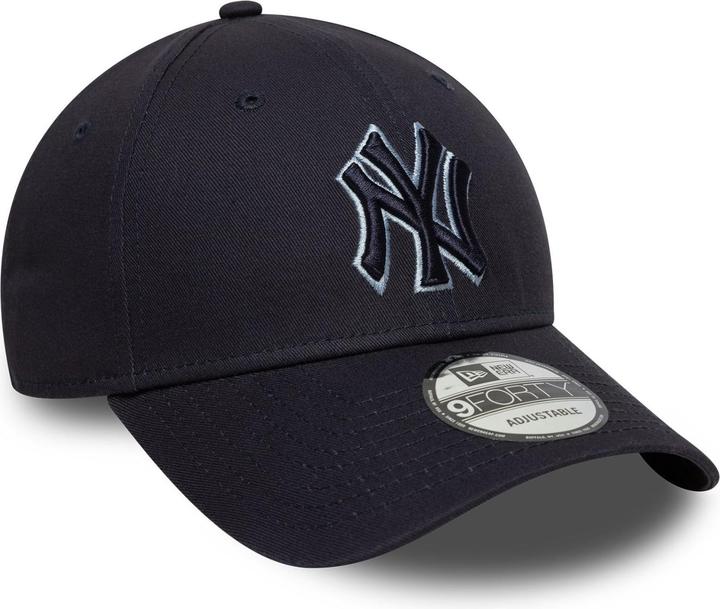 Actual product image New Era 9Forty Strapback Cap Outline New York Yankees Navy