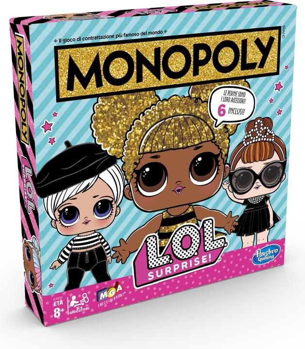Actual product image Monopoly LOL Surprise! (Italian)