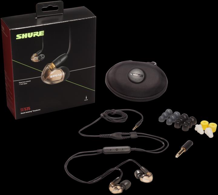 Actual product image Shure SE535-V+UNI-EFS (ANC, Cable)