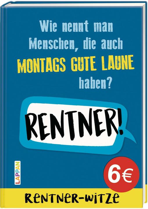Produktbild Rentner-Witze: Witze für den Ruhestand (Deutsch, Mannfredt Muster, 2020)