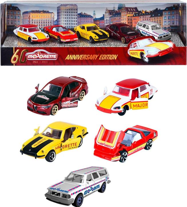 Majorette Anniversary Edition 5 Pieces Giftpack