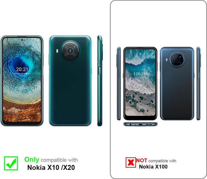 Actual product image Cadorabo Case for Nokia X10 / X20 with belt clip (Nokia X10, Nokia X20)