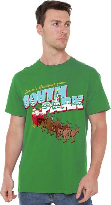 Immagine prodotto Ubisoft Season's Greetings Maglietta Natale Cartman e Kenny Uomo (4XL)