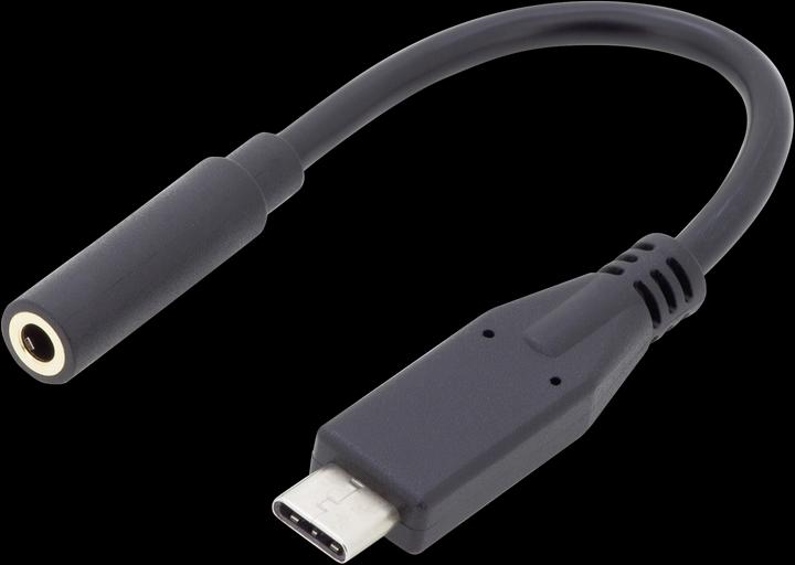 Productafbeelding Digitus USB C – 3.5 mm Buchse Audio Adapter (0.20 m, USB)