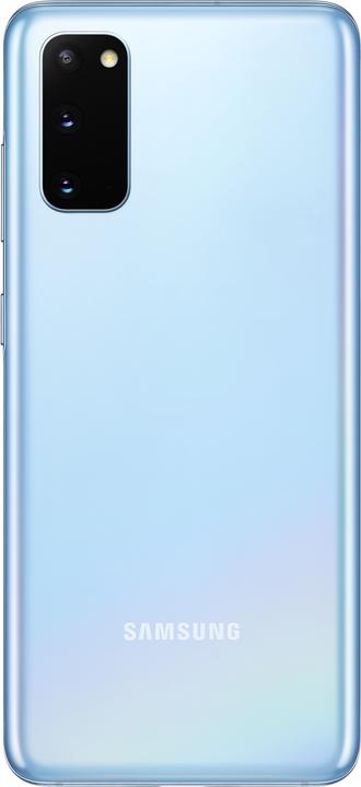 Produktbild Samsung Galaxy S20 5G (128 GB, Cloud Blue, 6.20", Hybrid Dual SIM + eSIM, 64 Mpx, 5G)