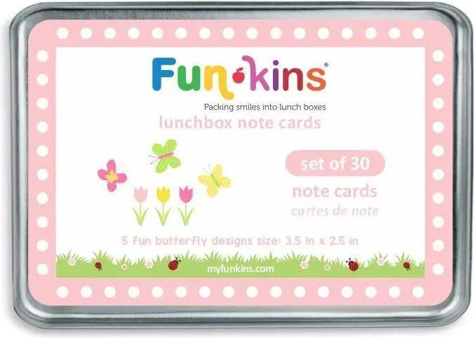 Produktbild Funkins My 30 Lunchbox Notizkarten, Schmetterlinge