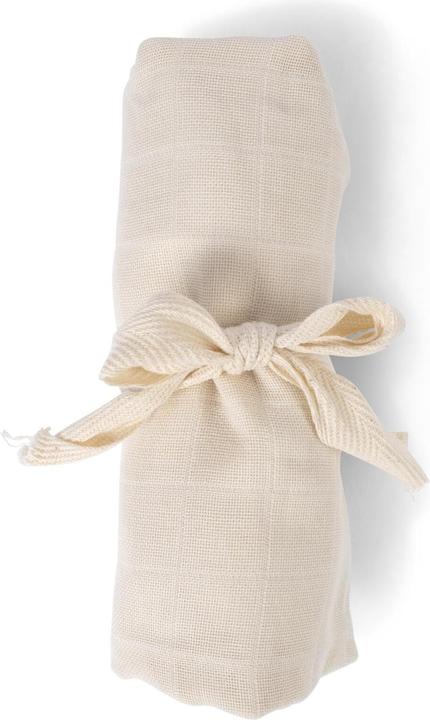 Filibabba Diaper GOTS - Muslin nature white (65 cm, 65 cm)