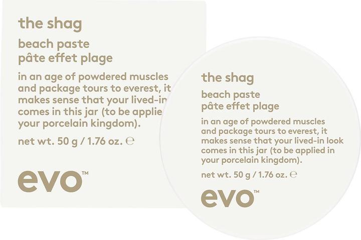 Actual product image Evo style - the shag beach paste (Hair paste)