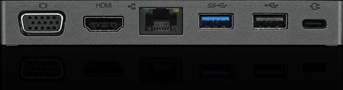 Actual product image Lenovo Travel Hub (USB-C, 8 Ports)