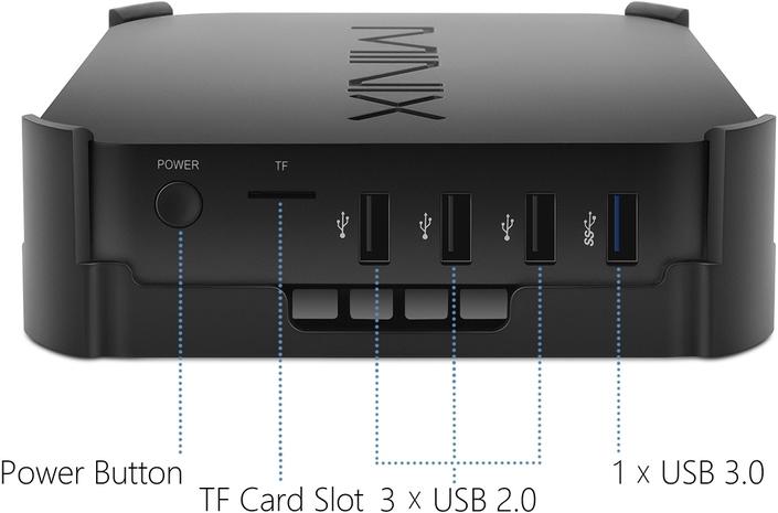 Actual product image Minix NEO Z83-4 (Intel Atom x5-Z8300, 4 GB, 32 GB)