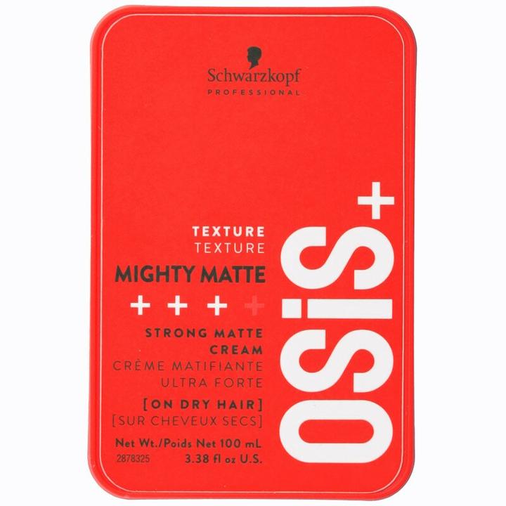 Immagine prodotto Schwarzkopf Professional OSIS+ Texture Mighty Matte Crema Opaca Forte (Cera per capelli, 100 ml)