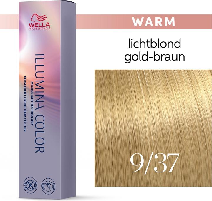 Image du produit Wella Illumina Color 9/37 (9/37 Blond clair blond clair brun doré)