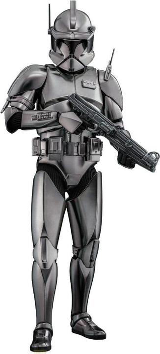 Actual product image Hot Toys Star Wars Movie Masterpiece action figure 1/6 Commander Cody (Chrome Version) Exclusive 30