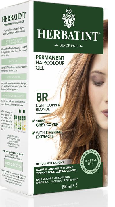 Immagine prodotto Herbatint Gel colorante per capelli 8R biondo rame chiaro (8R Biondo rame brillante)