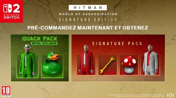 Image du produit IOI HITMAN World of Assassination - Signature Edition (Switch 2, FR)
