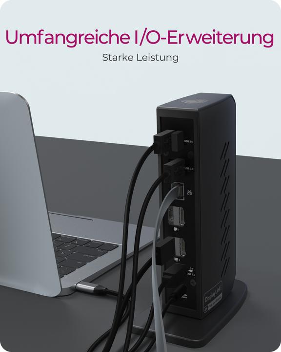 Actual product image Icy Box IB-DK2252AC (USB-C, 12 Ports)