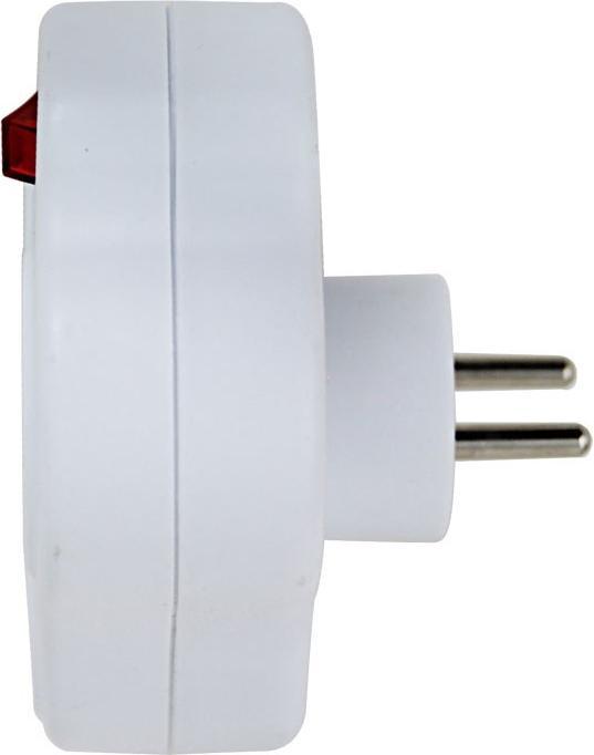 Produktbild Esperanza ELK311W Elektrischer Splitter 2 GN. USB-C USB-A EIN. Weiss