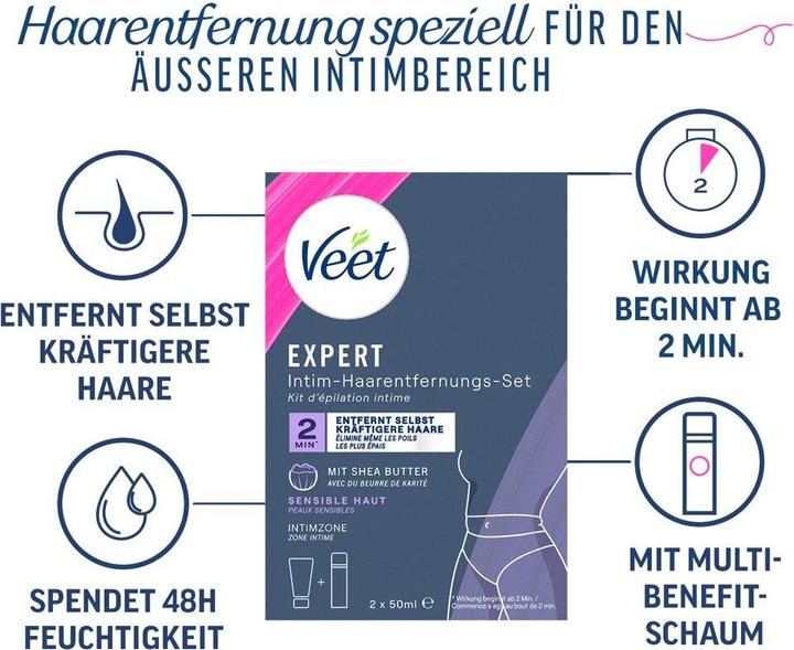 Produktbild Veet Expert (100 ml, 2 x, 148 g)