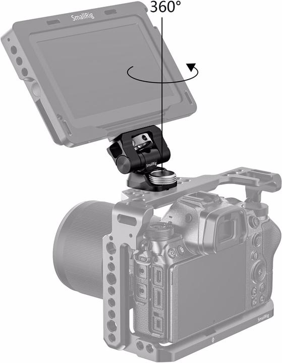 Image du produit SmallRig Support de moniteur pivotant et inclinable (Accessoires pour moniteurs)
