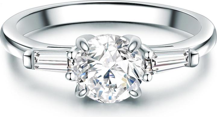 Trilani Damen Sterling Silber Zirkonia silber - 12576
