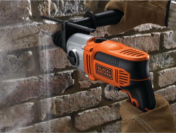 Image du produit Black & Decker Perceuse à percussion KR8542K (Fonctionnement sur secteur)