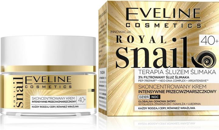 Eveline Cosmetics - Royal Snail Intensely Anti-Wrinkle Day And Night Cream 40+ - Day And Night Cream (50 ml)