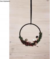Produktbild Rayher Metallringe beschichtet, 15cm, schwarz