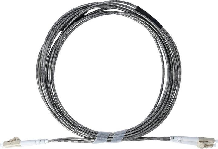 Actual product image BlueOptics steel-armoured duplex fibre optic patch cable LC-LC singlemode G.657.A1 5 metres (CAT8.1, 5 m)
