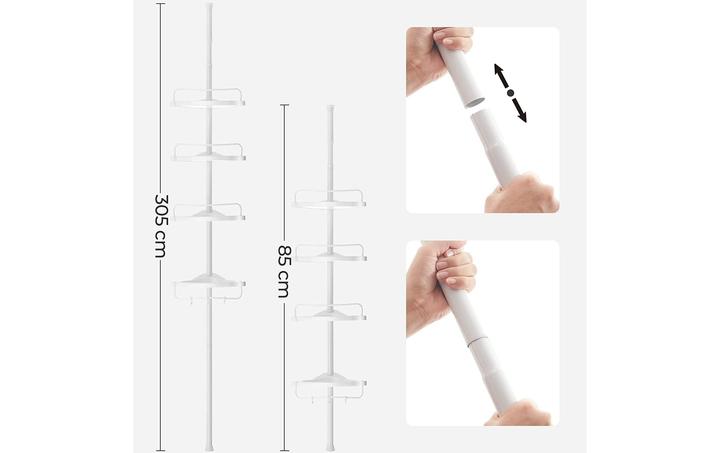 Actual product image Songmics Shower (35 x 25 x 305 cm)