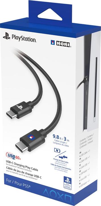 Produktbild HORI PS5 USB Ladekabel 3m (PS5)