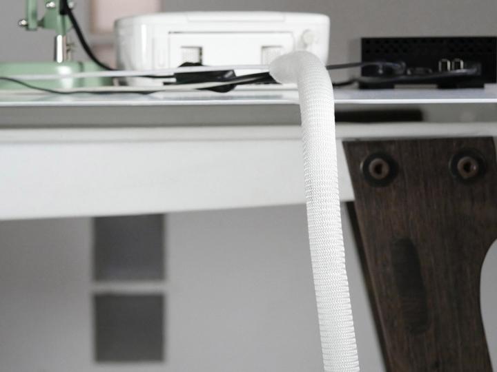 Image du produit Label-the-cable Organisateur de câbles Blanc 1 pièce (LTC 5120) (Gaines pour câbles, 200 cm)