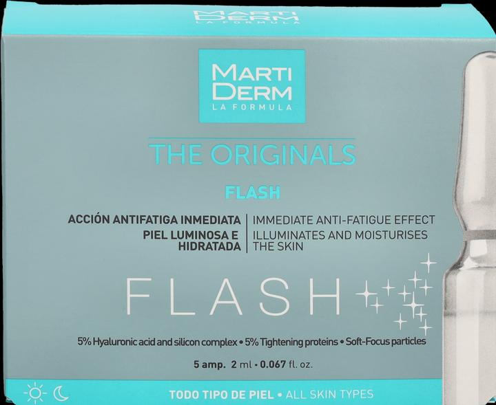 Produktbild Martiderm The Originals Flash Ampoules (5 x 2 ml) (10 ml)