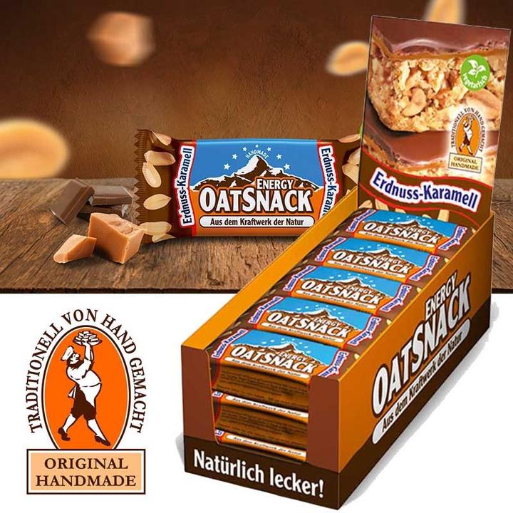 Produktbild Energy OatSnack 0 (Erdnuss-Karamell, 15 Stk., 975 g)