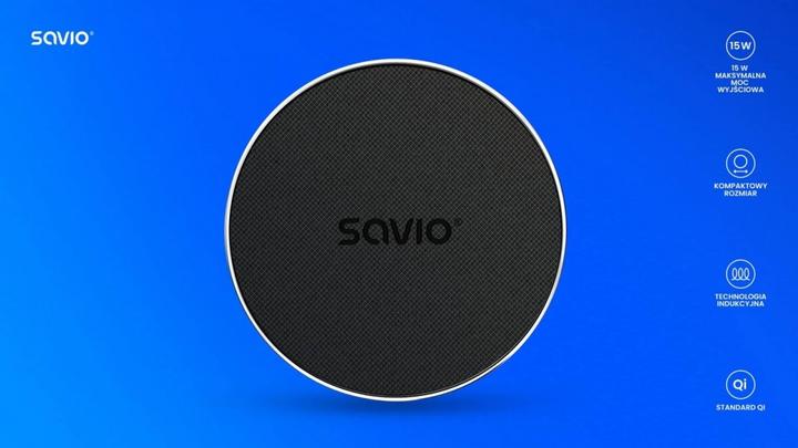 Produktbild Savio LA-08 mobile device charger Smartphone Black USB Outdoor (15 W)