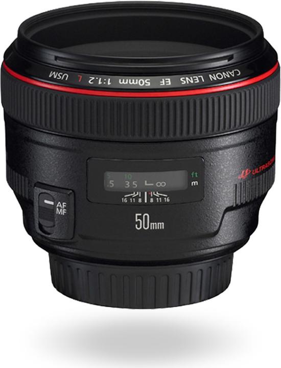 Immagine prodotto Canon EF 50mm f/1.2L USM - (EU) (Canon EF, Full-frame)