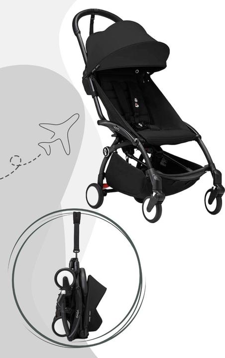 Produktbild Stokke YOYO³ Buggy Gestell inkl. YOYO® 6+ Textilset / Reisebuggy / Kinderwagen / Yoyo 3
