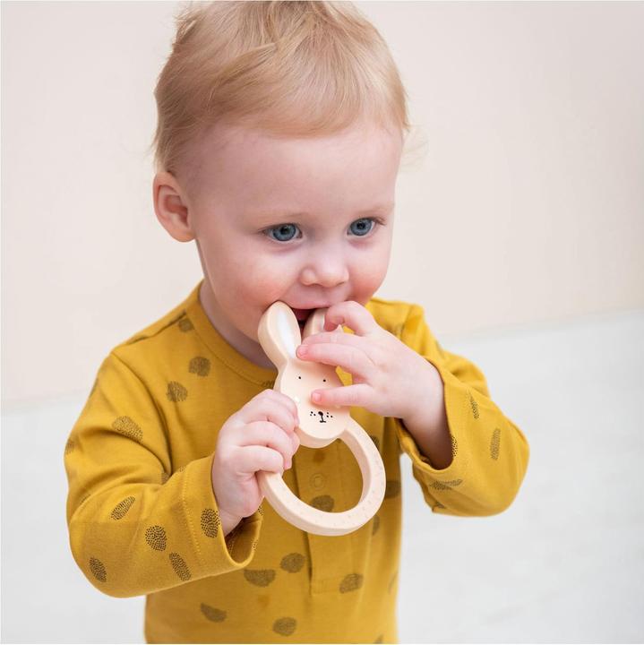 Image du produit Trixie Baby Anneau de dentition en caoutchouc naturel, rond Mrs Rabbit