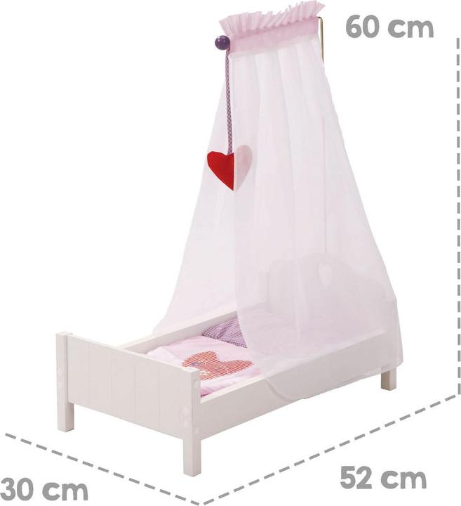 Image du produit Roba Lit de poupée sur pied