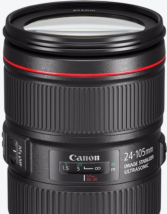 Actual product image Canon EF 24-105mm f/4 L IS II USM - (EU) (Canon EF, APS-C / DX)