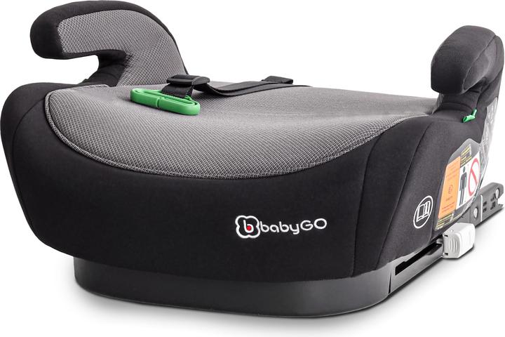 Produktbild BabyGo Bursa4 black (125-150 cm) (Kindersitzerhöhung, ECE R129/i-Size Norm)
