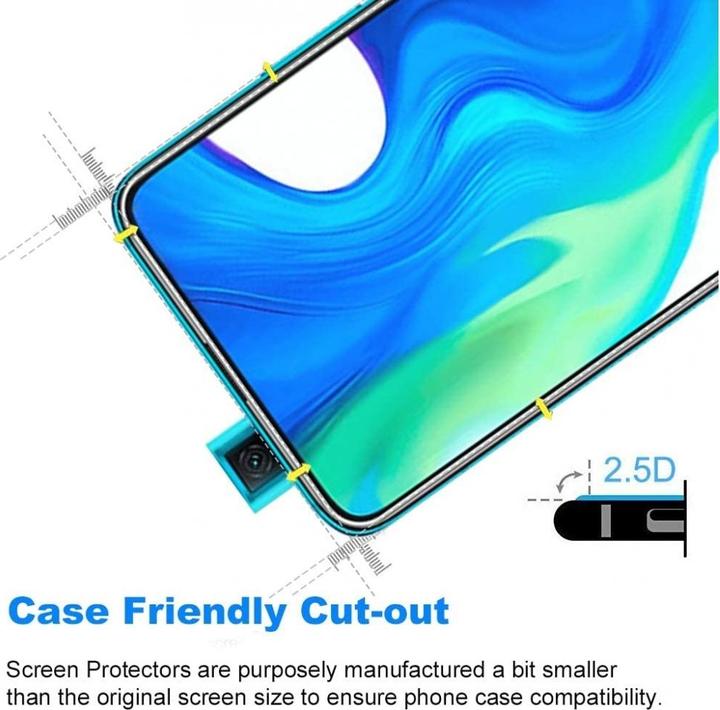 Immagine prodotto Screenguard Xiaomi Poco F2 Pro Pellicola protettiva in vetro Custodia Design amichevole (1 Pezzo/i, Xiaomi Poco F2 Pro)