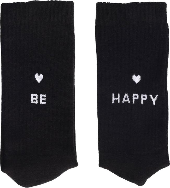 Eulenschnitt Socken be happy 39-42 schwarz - von (39 - 42)