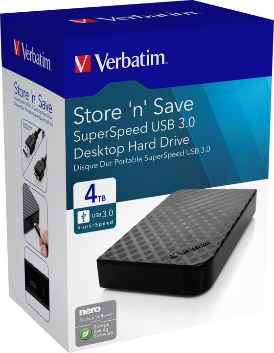 Immagine prodotto Verbatim Memorizza n Salva (4 TB)
