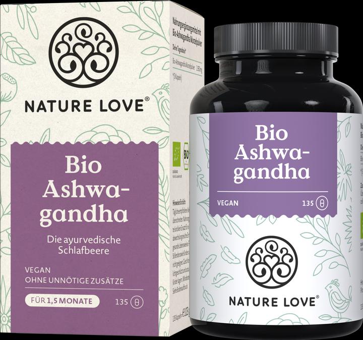 Immagine prodotto Nature Love Ashwagandha (135 Pezzo/i, 103 g)
