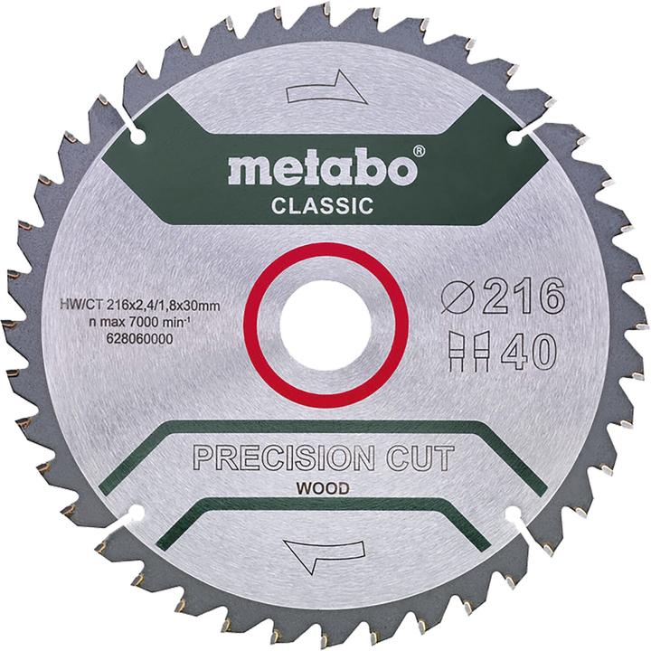 Metabo Kreissägeblatt HW/CT