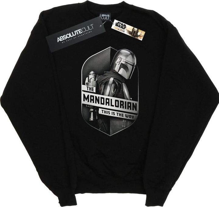 Star Wars The Mandalorian This Way Mando Shield Sweatshirt Jungen (152, 158)