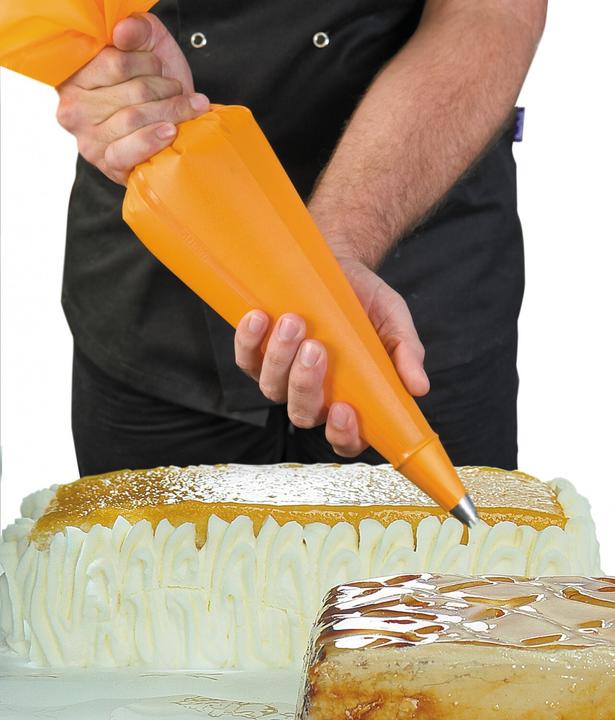 Produktbild Ibili Spritzbeutel orange 34 cm Ideal für Kuchen und Desserts (Spritzbeutel)