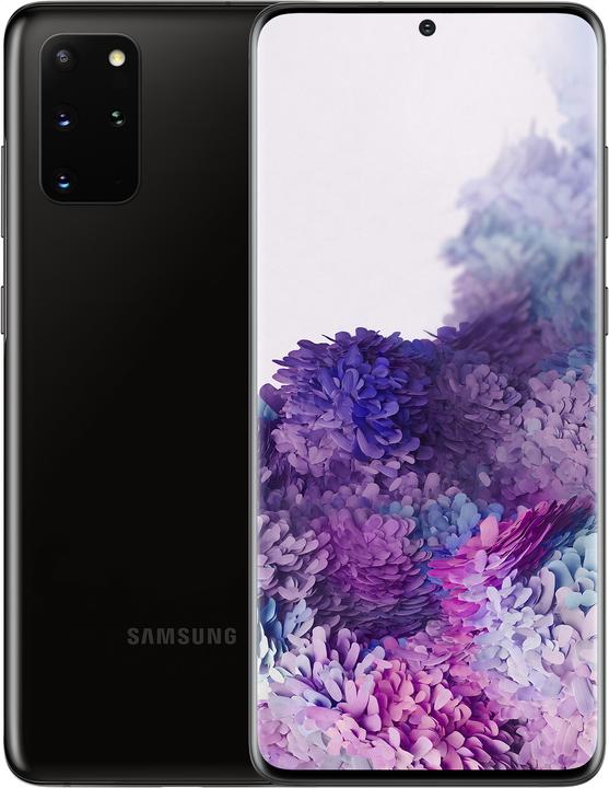 Samsung Galaxy S20+ 5G (128 GB, Cosmic Black, 6.70", Doppia SIM ibrida + eSIM, 64 Mpx, 5G)