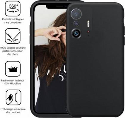 Produktbild Jaym Premium Silikonhülle, Schwarz Series (Xiaomi 13T Pro, Xiaomi 13T)