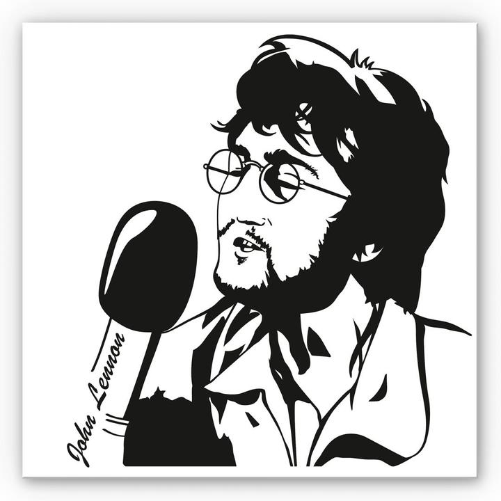 Produktbild Trenddeko John Lennon (50 x 50 cm)